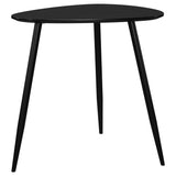 Odessa Triangular Solid Wood End Table Black from Coaster - Luna Furniture