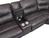 Ogden 6-Piece Power Sectional with RAF Recliner - SET | OG5150LRG | OG5150ARG | OG5150ACG | OG5150CG | OG5150WG | OG5150RRG