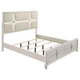 Olivia Pearl White 4-Piece Eastern King Bedroom Set from Coaster - Luna Furniture