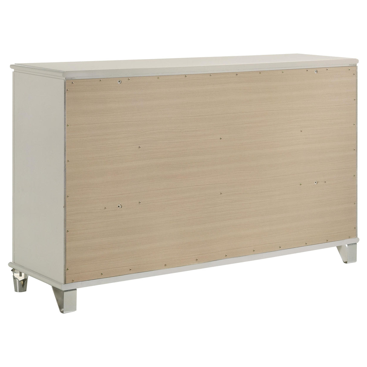 Olivia 6-drawer Dresser Cabinet Pearl White from Coaster - Luna Furniture