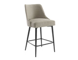 Olson 24″ Counter Chair, Khaki, Set of 2 from Steve Silver - Luna Furniture