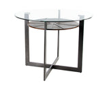 Olson 48-inch Counter Glass Top Table from Steve Silver - Luna Furniture