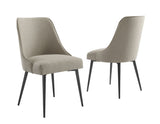 Olson Side Chair, Khaki, Set of 2 from Steve Silver - Luna Furniture