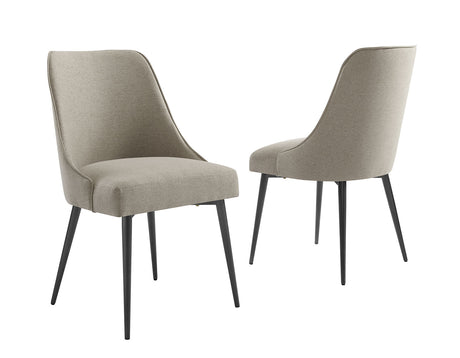 Olson Side Chair, Khaki, Set of 2 from Steve Silver - Luna Furniture