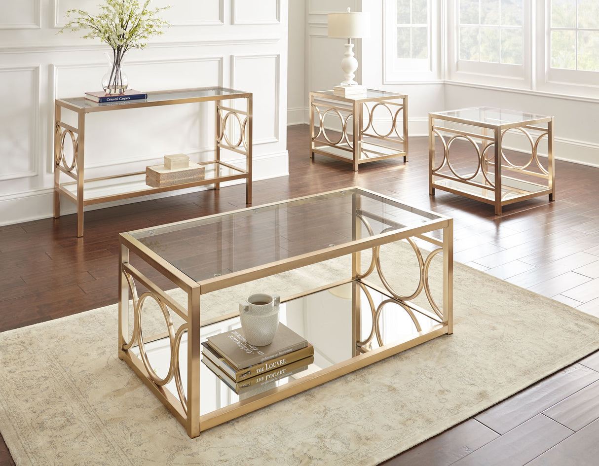 Olympia Sofa Table from Steve Silver - Luna Furniture