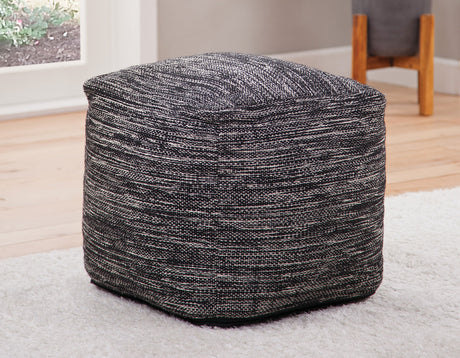 Omari Handwoven Pouf from Steve Silver - Luna Furniture