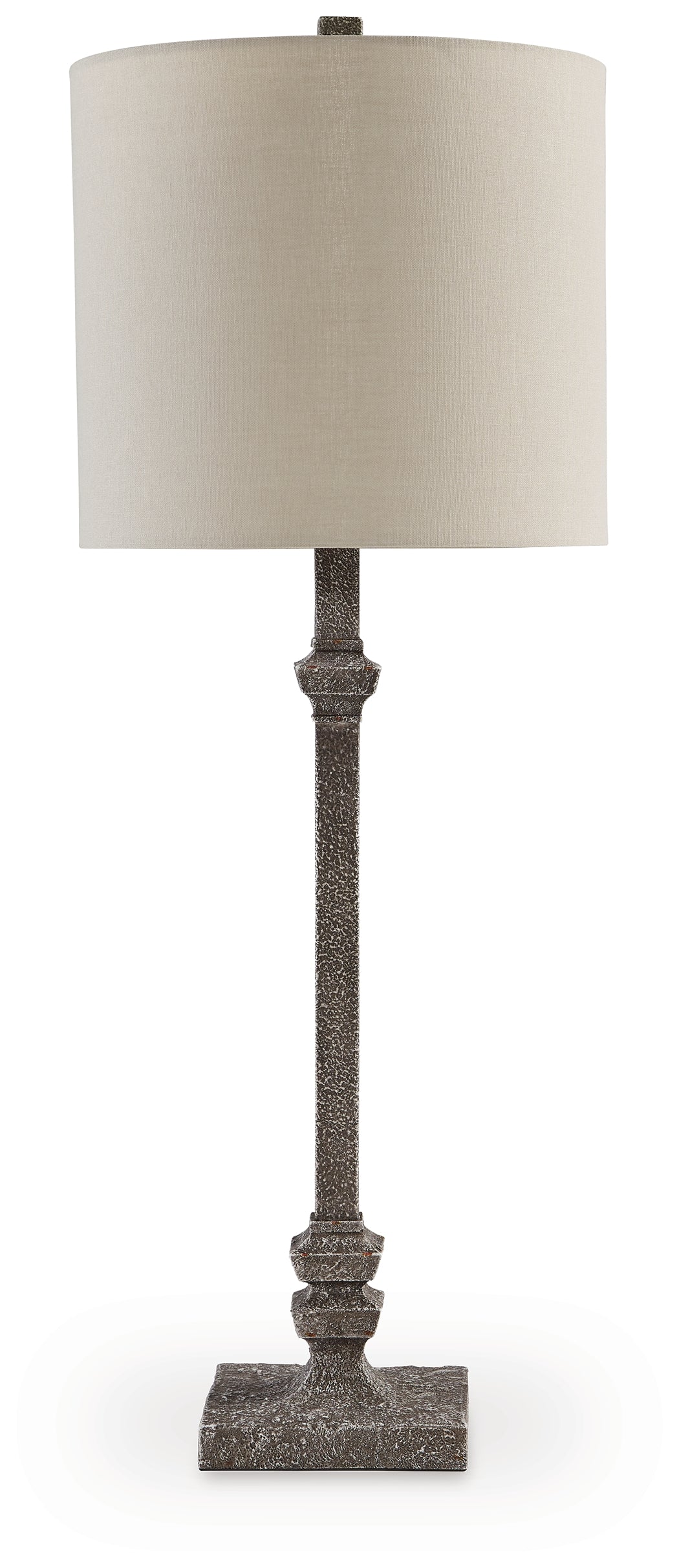 Oralieville 2-Piece Table Lamp Set in Distressed Gray - PKG015579