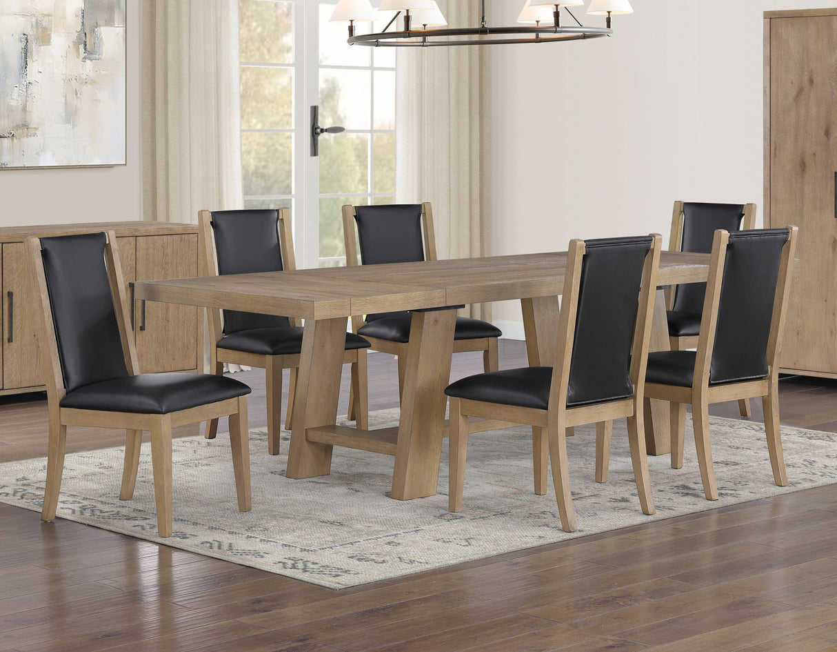 Orinda 72-108 Inch Dining Table with Two 18 Inch Leaves from Steve Silver - Luna Furniture