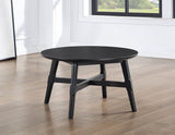 Oslo 3-Piece Table Set, Black from Steve Silver - Luna Furniture