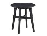 Oslo 3-Piece Table Set, Black from Steve Silver - Luna Furniture