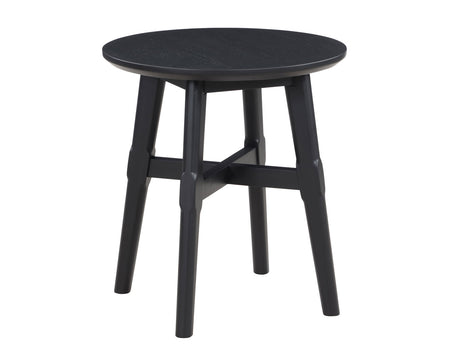 Oslo 3-Piece Table Set, Black from Steve Silver - Luna Furniture