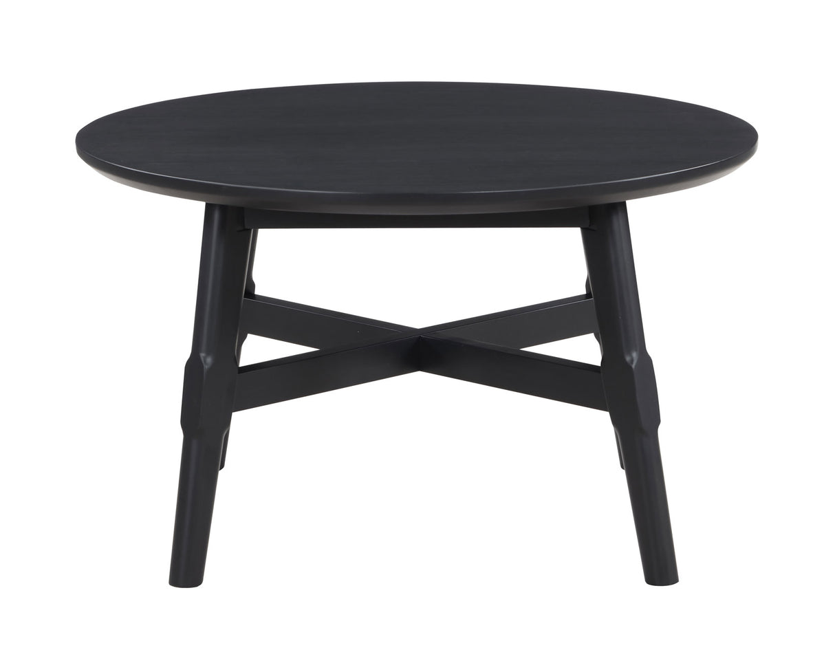 Oslo 3-Piece Table Set, Black from Steve Silver - Luna Furniture