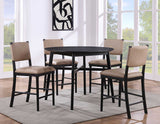 Oslo 5-Piece Counter Set, Midnight from Steve Silver - Luna Furniture