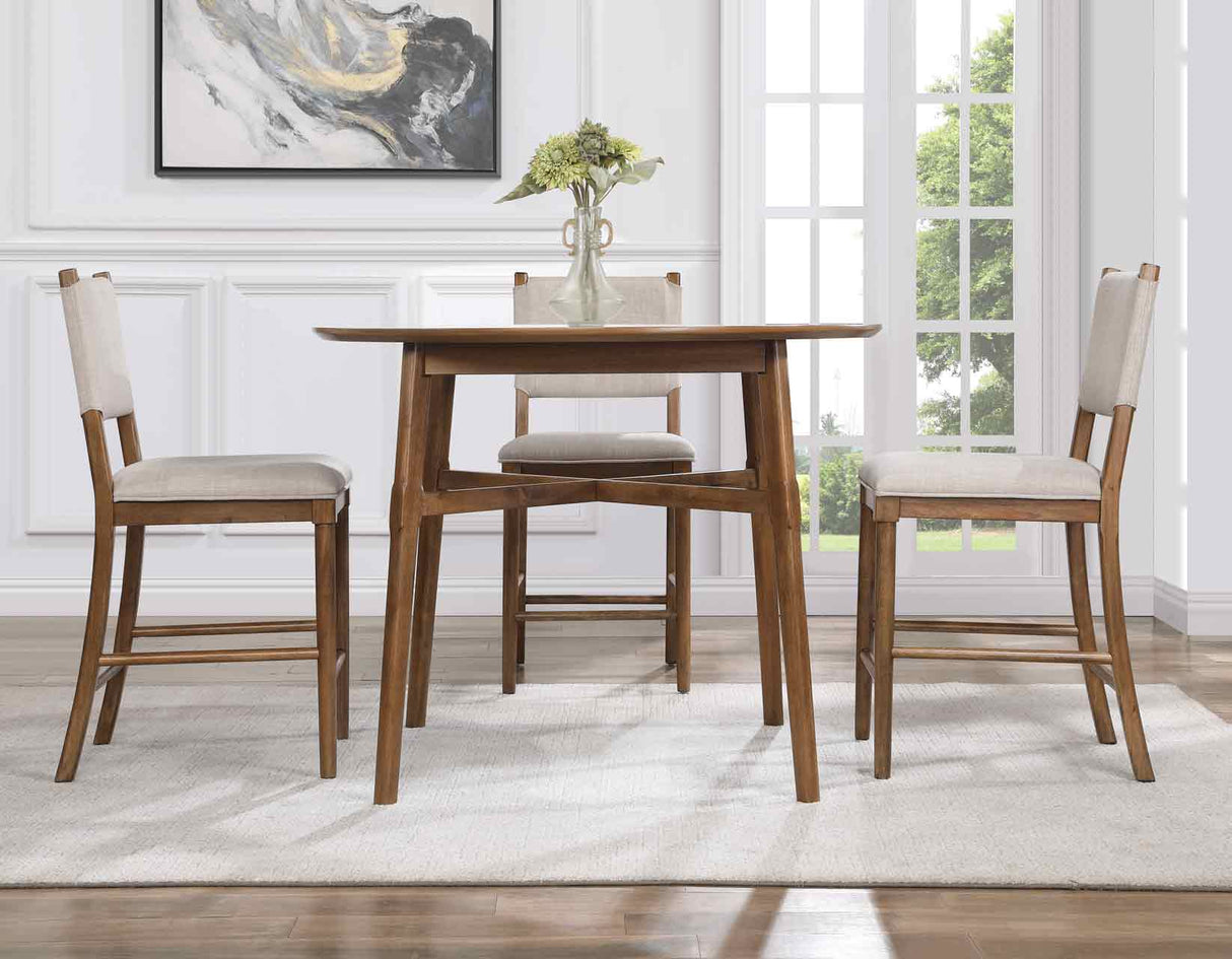 Oslo 5-Piece Counter Set(Table & 4 Counter Chairs) from Steve Silver - Luna Furniture