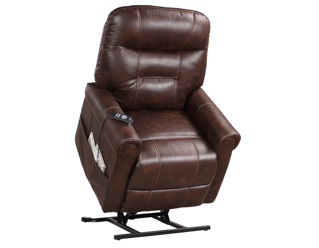 Ottawa Power Lift Chair with Heat and Massage, Walnut - TT850CW