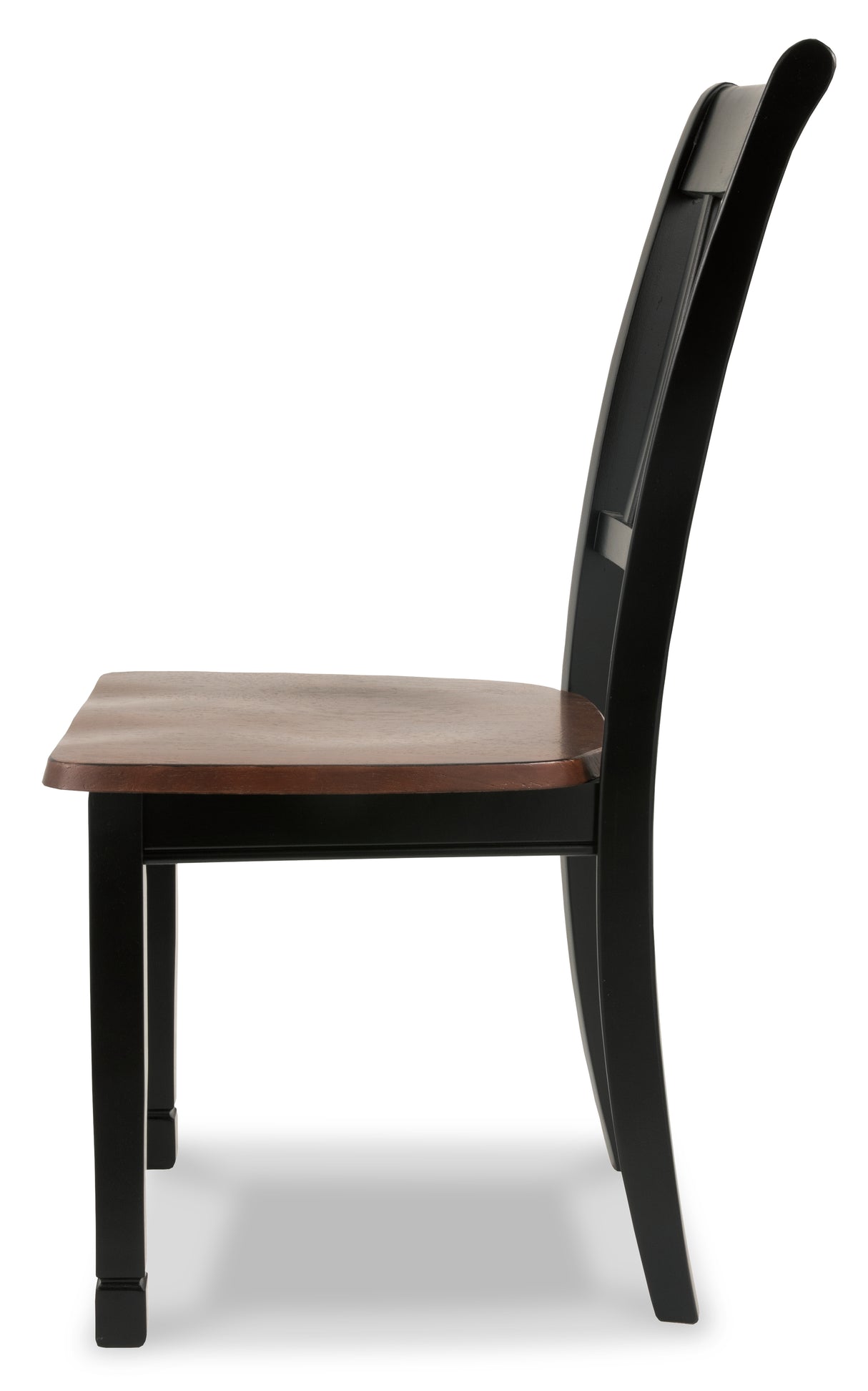 Owingsville 2-Piece Dining Room Chair in Black/Brown - PKG000071