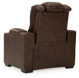 Owner's Box 3-Piece Home Theater Seating in Thyme - PKG010453