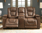 Owner's Box Sofa, Loveseat and Recliner in Thyme from Ashley - Luna Furniture