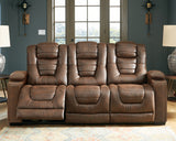 Owner's Box Sofa, Loveseat and Recliner in Thyme from Ashley - Luna Furniture