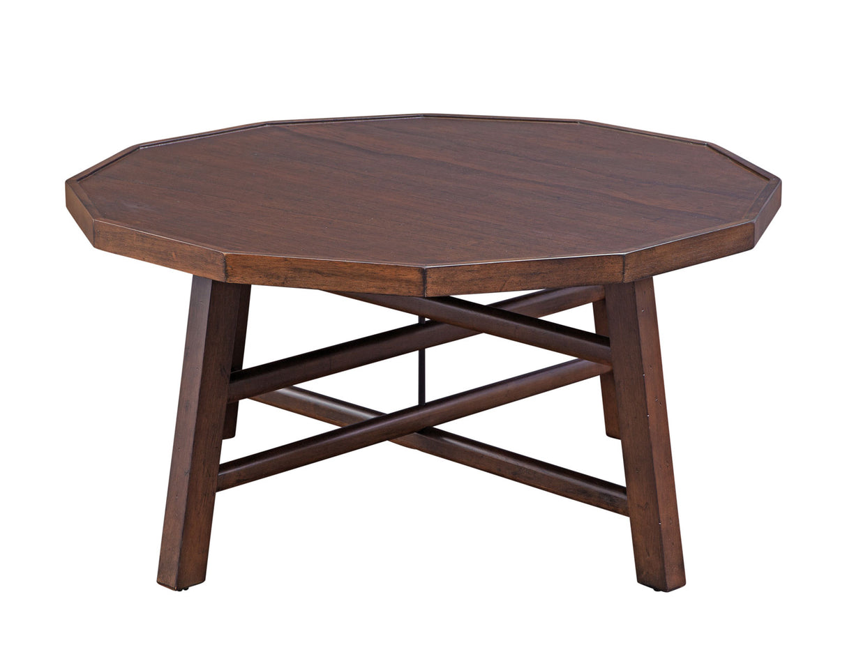 Paisley Cocktail Table, Brown from Steve Silver - Luna Furniture