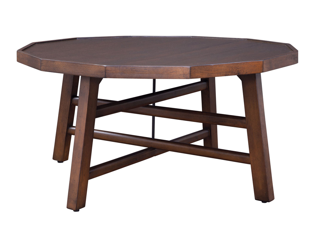 Paisley Cocktail Table, Brown from Steve Silver - Luna Furniture