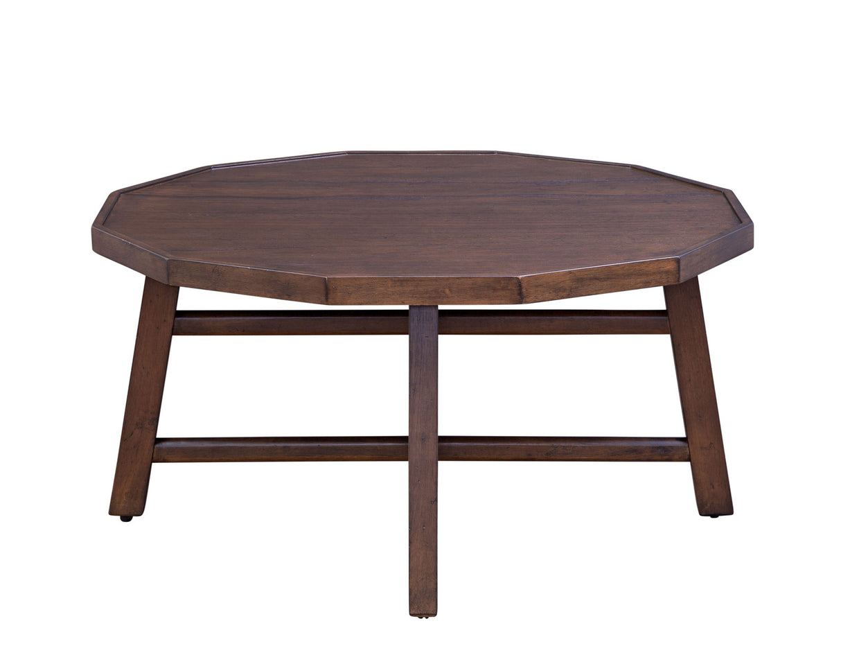 Paisley Cocktail Table, Brown from Steve Silver - Luna Furniture