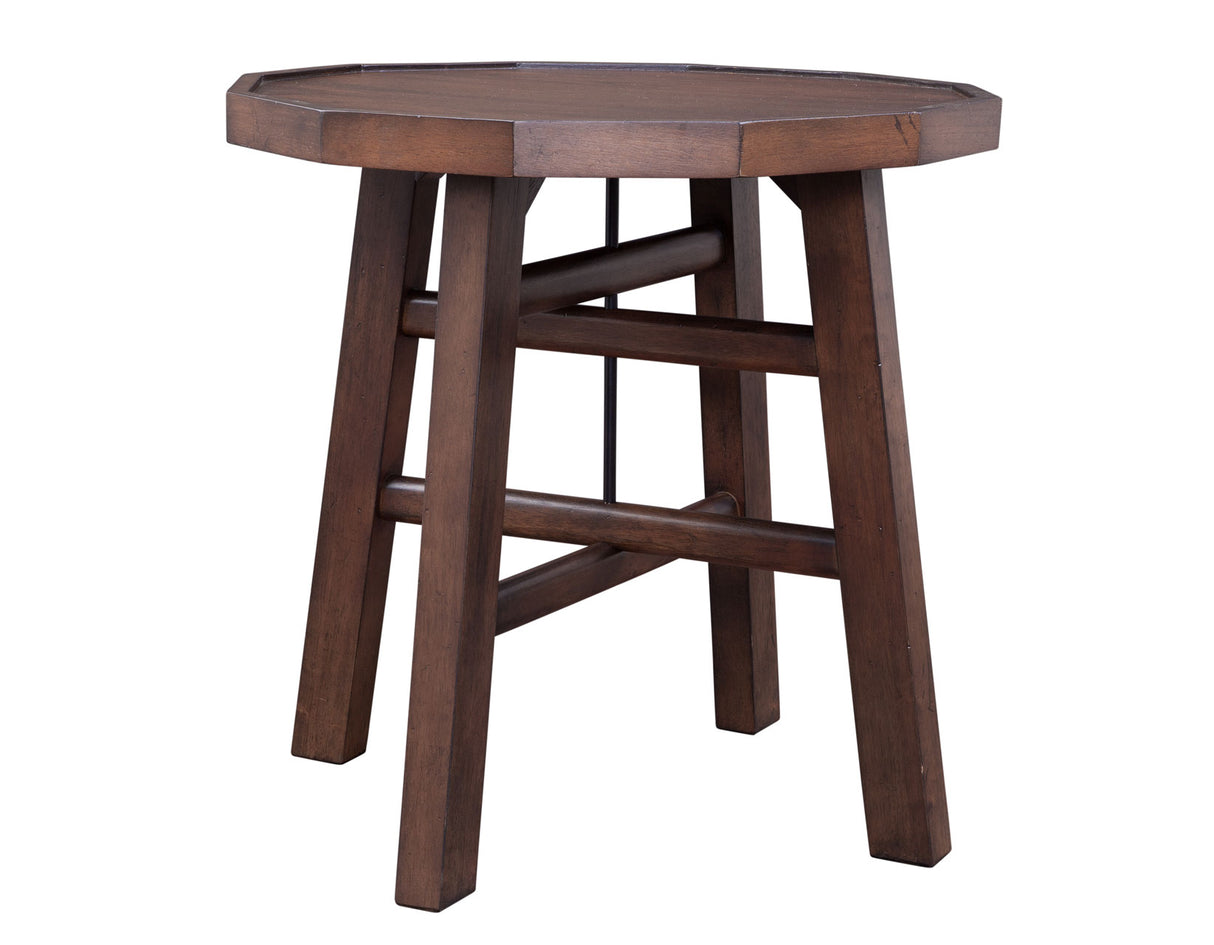 Paisley End Table, Brown from Steve Silver - Luna Furniture