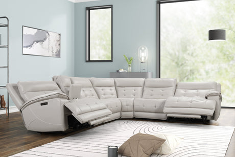 Palma Sand Oversized Power Reclining Sectional from Happy Homes - Luna Furniture