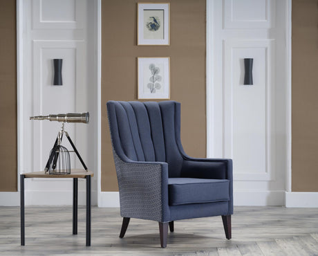 Palmer Accent Armchair (Corvet Navy) - 15-PAL-202189-01-0