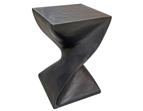 Paloma Accent Side Table, Black Finish from Steve Silver - Luna Furniture