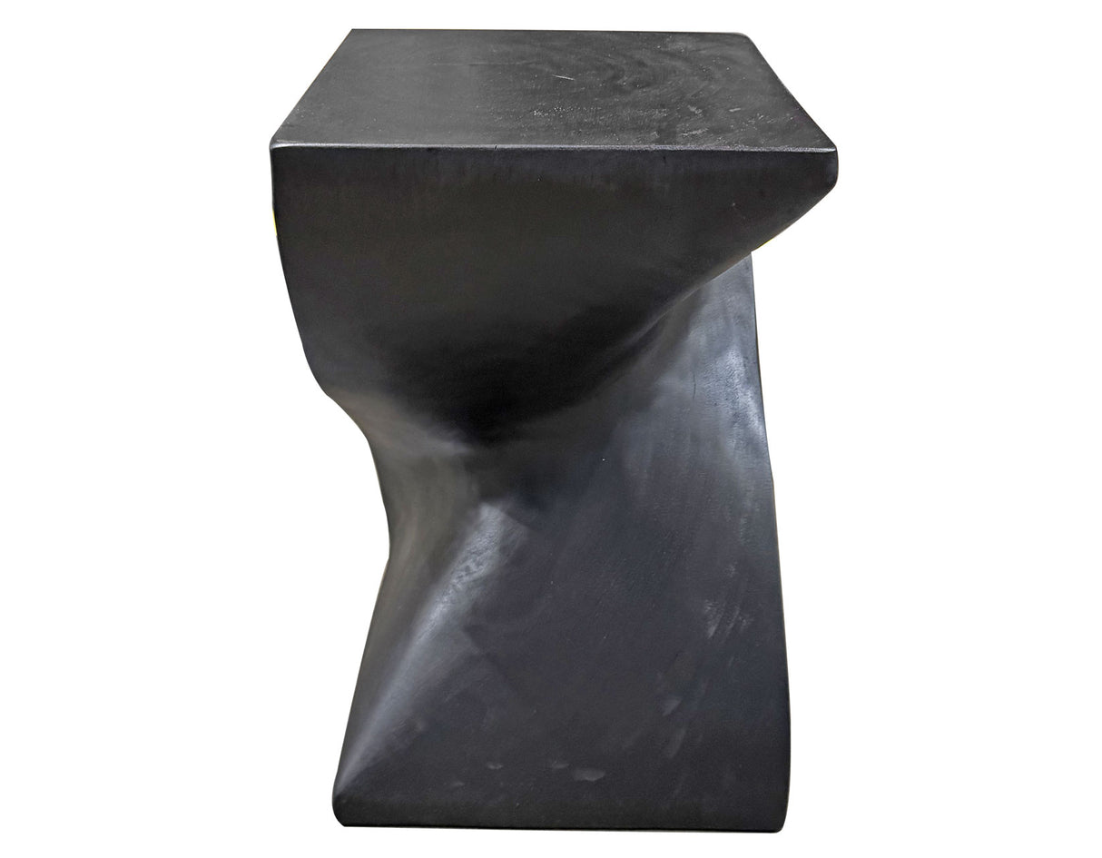 Paloma Accent Side Table, Black Finish from Steve Silver - Luna Furniture