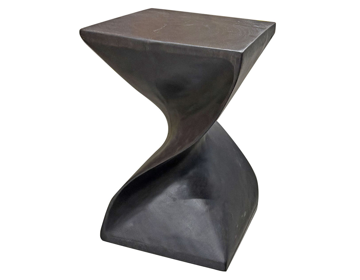 Paloma Accent Side Table, Black Finish from Steve Silver - Luna Furniture