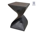 Paloma Accent Side Table, Black Finish from Steve Silver - Luna Furniture