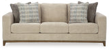 Parklynn Sofa, Loveseat, Chair and Ottoman in Desert from Ashley - Luna Furniture