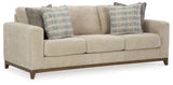 Parklynn Sofa, Loveseat, Chair and Ottoman in Desert from Ashley - Luna Furniture