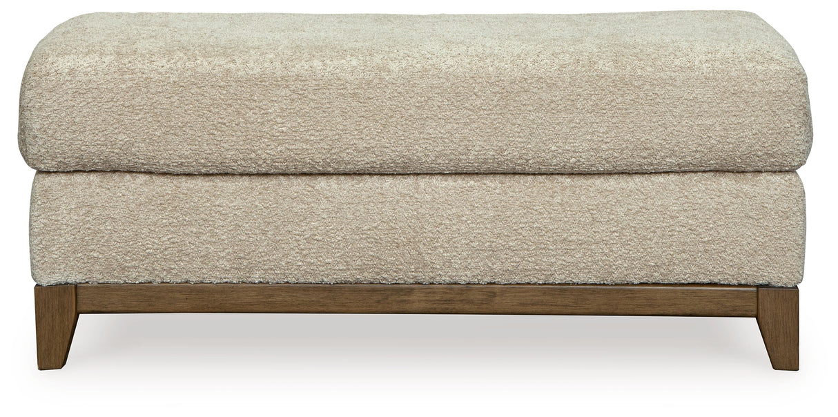 Parklynn Sofa, Loveseat, Chair and Ottoman in Desert from Ashley - Luna Furniture