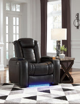 Party Time Sofa and Recliner in Midnight - PKG014108