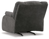 Partymate 2-Piece Sectional with Recliner in Slate - PKG015104