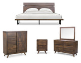 Pasco 4-Piece King Set (King Bed/DR/MR/NS) from Steve Silver - Luna Furniture