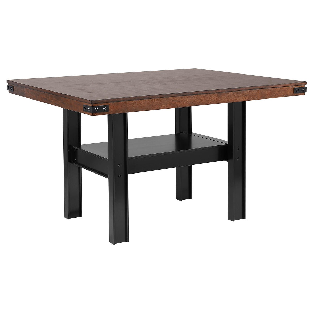 Patterson Rectangular Counter Height Dining Table Mango Oak from Coaster - Luna Furniture