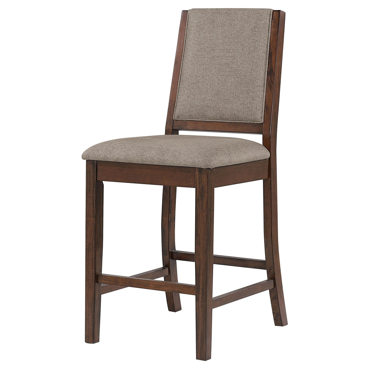 Patterson Upholstered Counter Chair Mango Oak (Set of 2) from Coaster - Luna Furniture