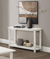 Payne Wood Entryway Sofa Console Table White from Coaster - Luna Furniture