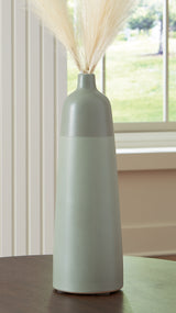 Peerland Sage Green Vase from Ashley - Luna Furniture