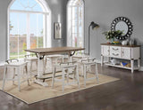 Pendleton 5-Piece Counter Dining Set(Counter Table & 4 Counter Stools) from Steve Silver - Luna Furniture