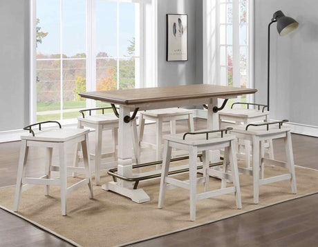 Pendleton 5-Piece Counter Dining Set(Counter Table & 4 Counter Stools) from Steve Silver - Luna Furniture