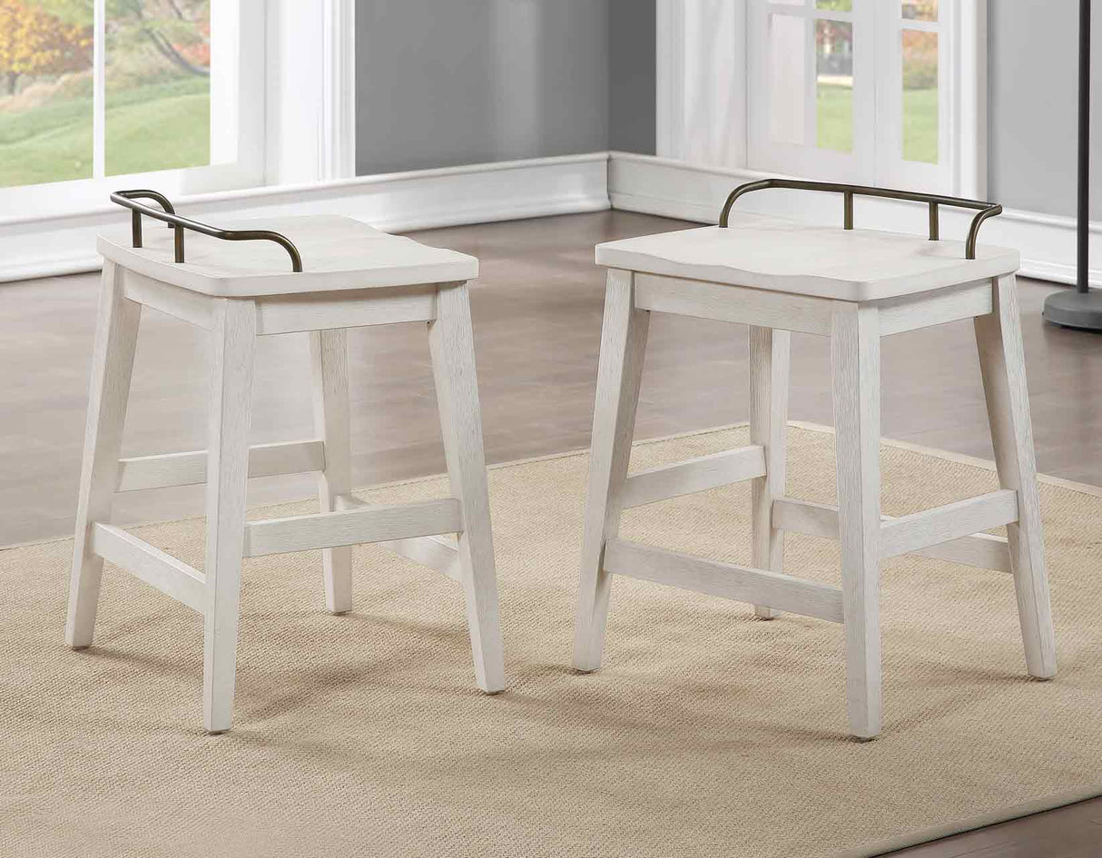 Pendleton 5-Piece Counter Dining Set(Counter Table & 4 Counter Stools) from Steve Silver - Luna Furniture