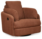 Pillar Peak 5-Piece Sectional with Recliner in Spice from Ashley - Luna Furniture