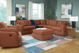 Pillar Peak 5-Piece Sectional with Recliner in Spice from Ashley - Luna Furniture