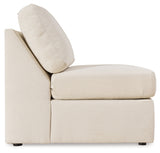 Pillar Peak 6-Piece Sectional with Recliner in Oyster from Ashley - Luna Furniture