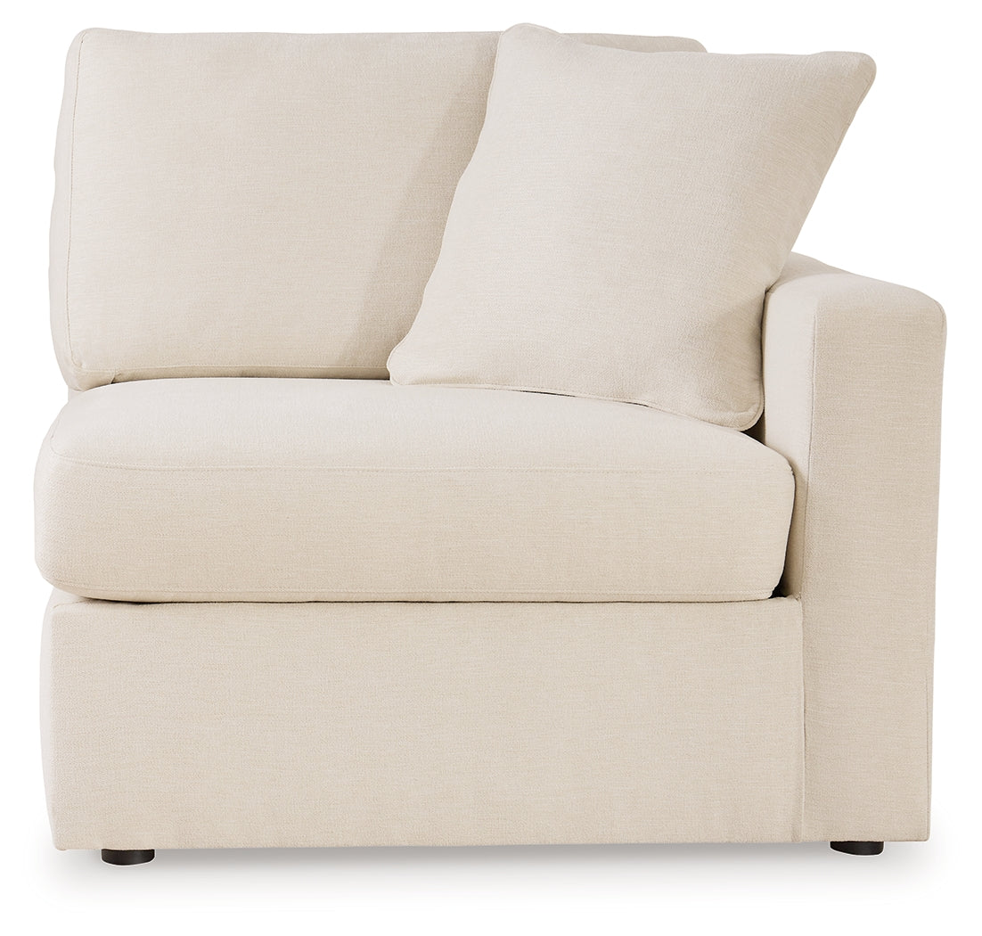 Pillar Peak 6-Piece Sectional with Recliner in Oyster from Ashley - Luna Furniture